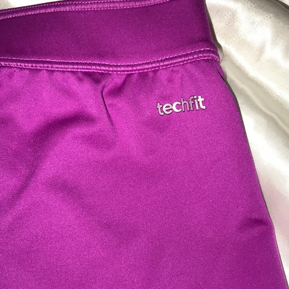 Adidas Neon Purple Spandex Volleyball Shorts - Picture 5 of 5